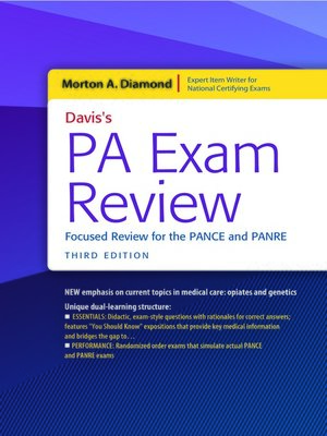 cover image of Davis's PA Exam Review